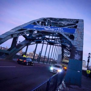 Event traffic management on Tyne Bridge, Newcastle